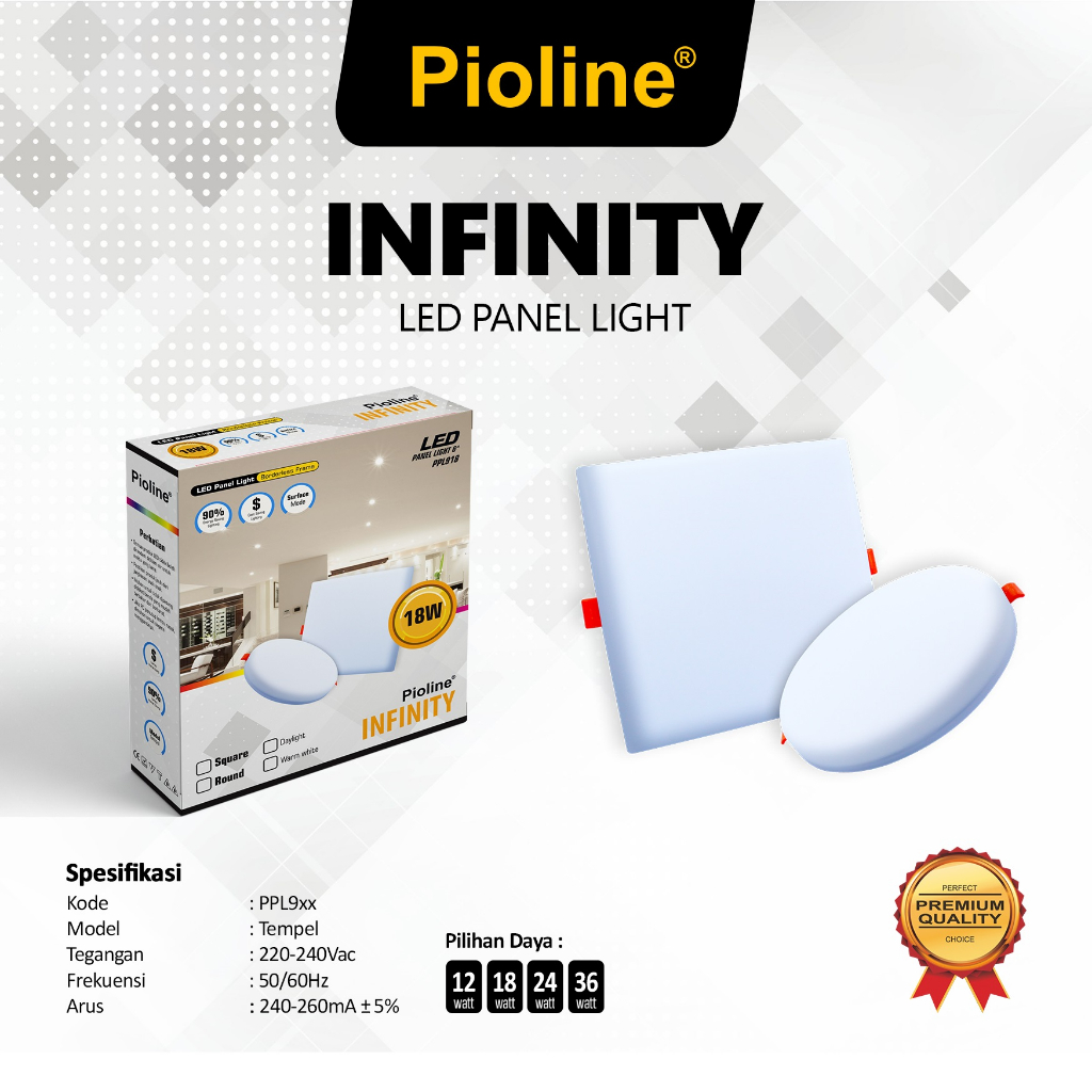 PANEL LIGHT LED INFINITY - PIOLINE
