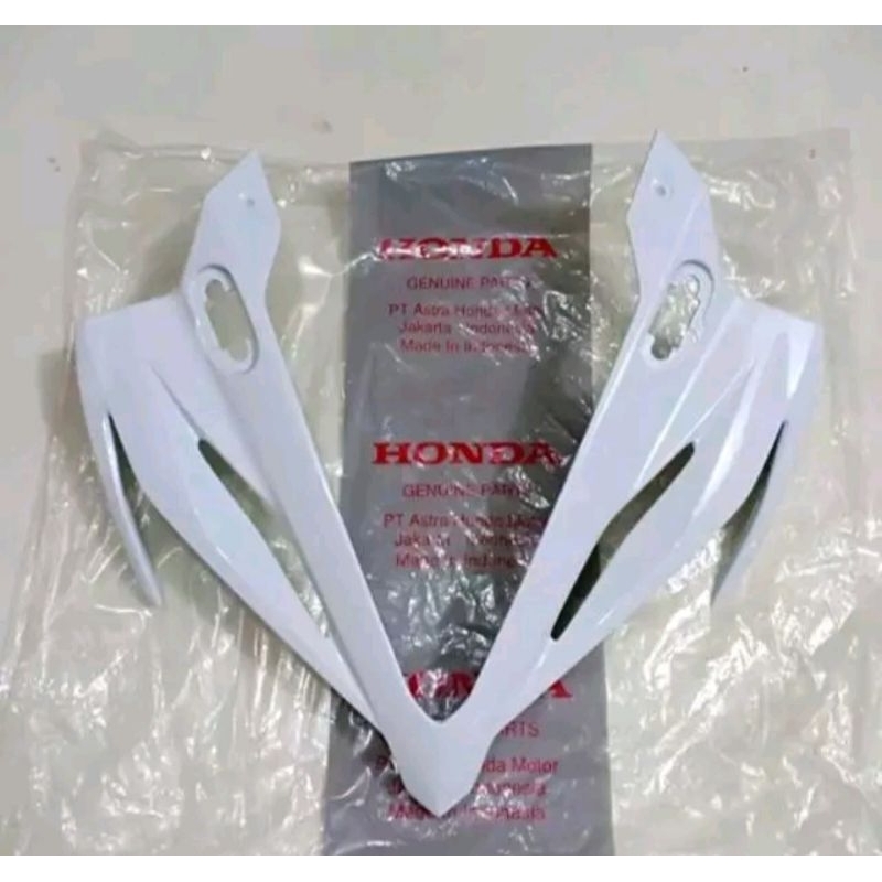 tameng batok panel kepala lampu depan cbr150r cbr 150 r led facelift k45g ori ahm