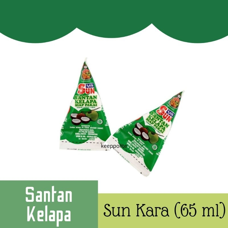 

Santan Kelapa SUN KARA 65ml / Santan KARA 65 ml