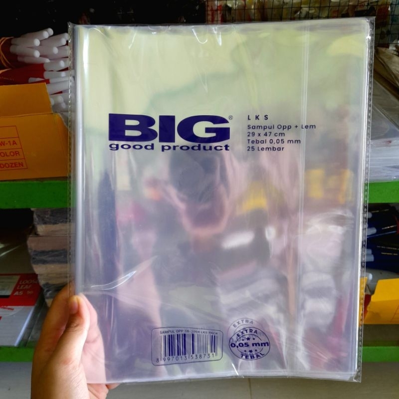 

Sampul Plastik Buku LKS BIG