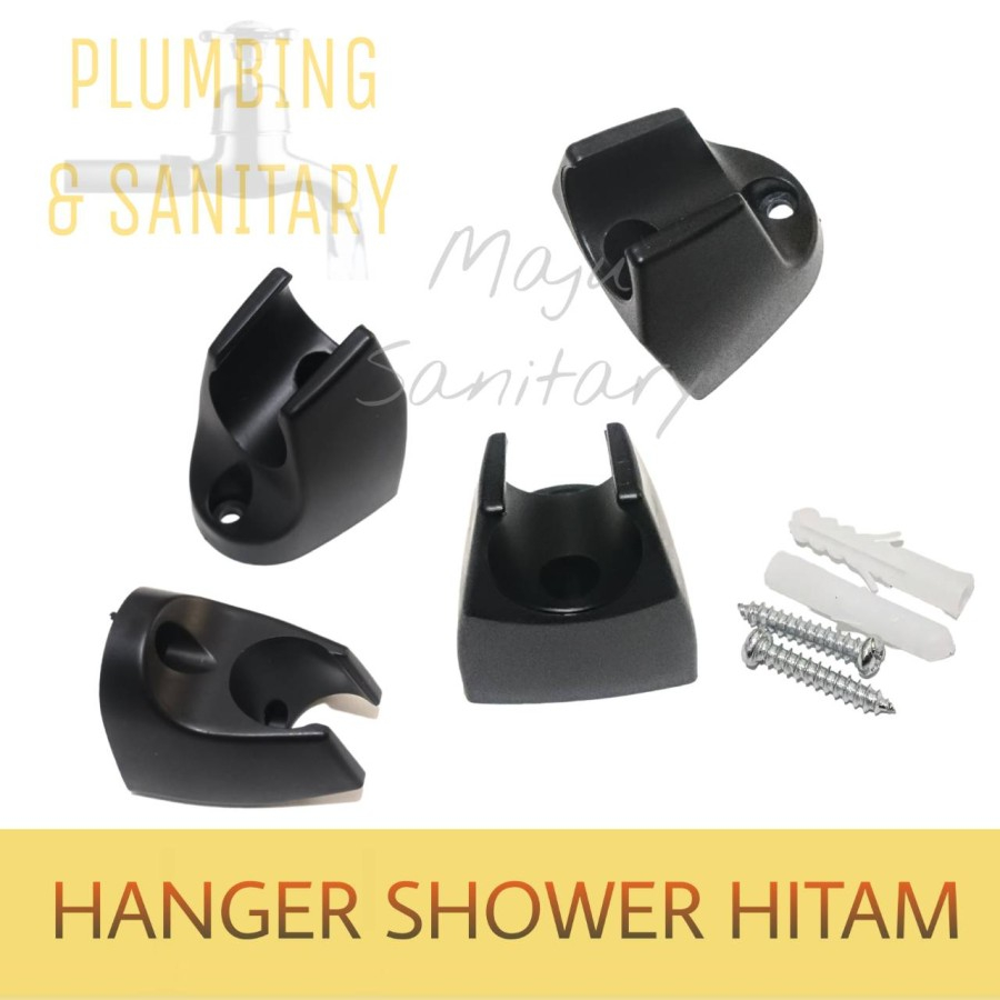 Cantolan shower hitam cantolan shower mandi black hanger shower