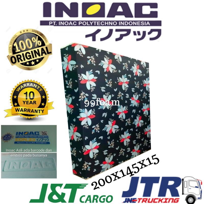 kasur inoac 200x145x15 d23 asli bergaransi anti kempes 10 tahun