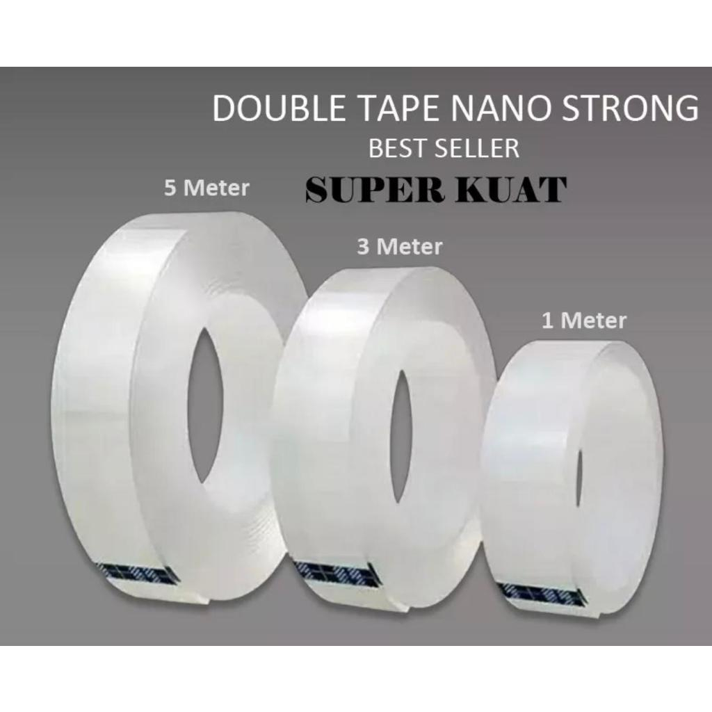 JC nano double tape bening tahan air tape