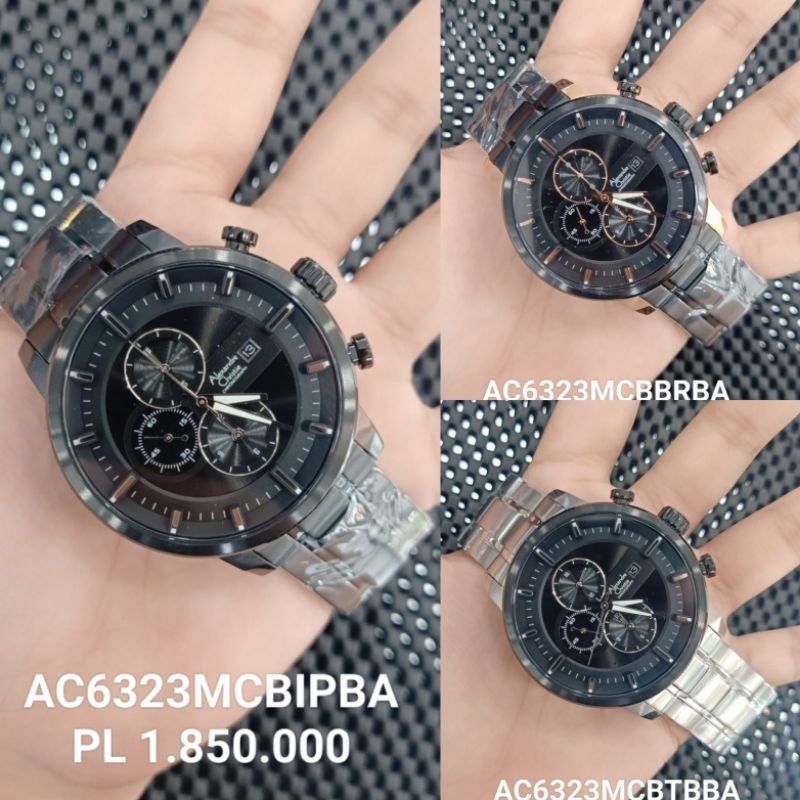 AC 6323 Black Rosegold // ALEXANDRE CHRISTIE AC 6323 MC Original