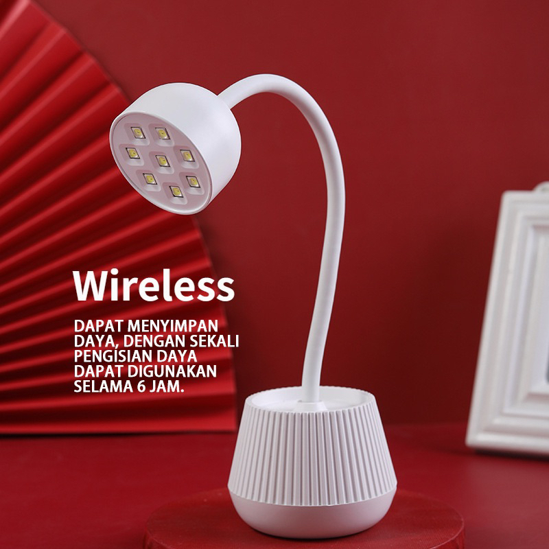 preloved - portable uv lotus lamp nailart