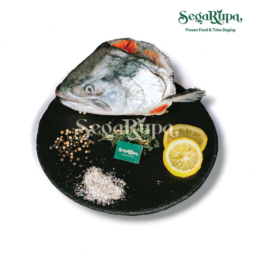 

IKAN SALMON HEAD HALF 500 GR - SEGARUPA FROZEN FOOD & TOKO DAGING