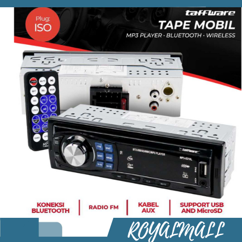 Tape Mobil Audio MP3 Player Bluetooth Wireless ISO Plug / Tape Audio Mobil Bluetooth Full Bas Truk G