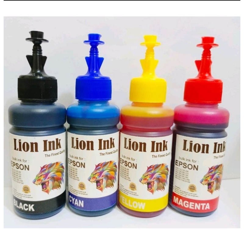 Paket Tinta Epson Isi Ulang Series 1 Paket 4 Warna L120 L121 L 1300  L220 L300 L310 L385