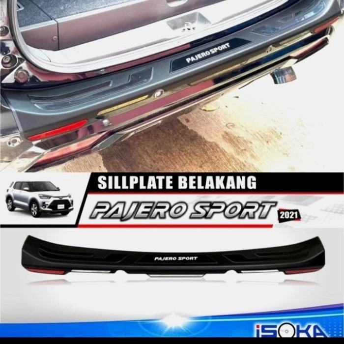 Sillplate Sill Plate Belakang All New Pajero Sport 2021-2022