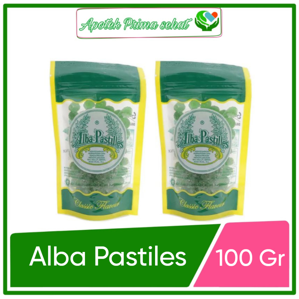 

ALBA PASTILES | PERMEN | ECALIPTUS | PACK | 100 GR