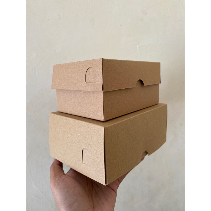 Dus Snack Besar/Dus kue/Dus kraft R5 (25pcs)