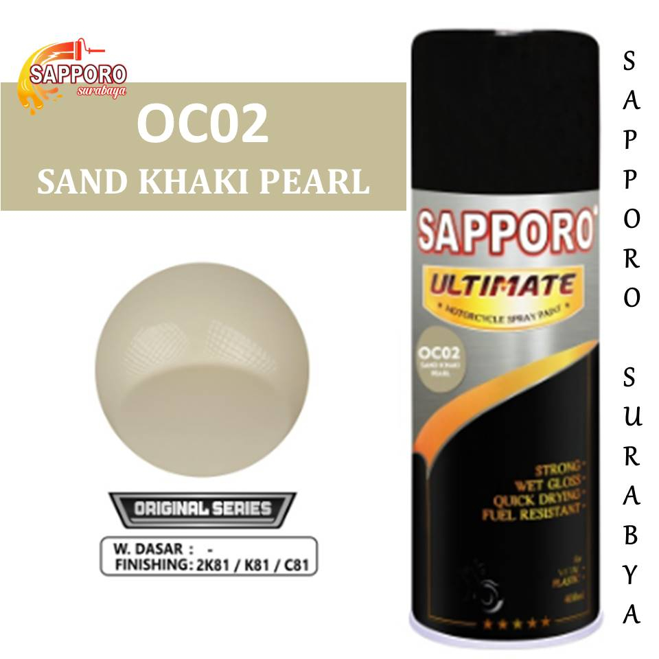 SAPPORO ULTIMATE OC02 SAND KHAKI PEARL