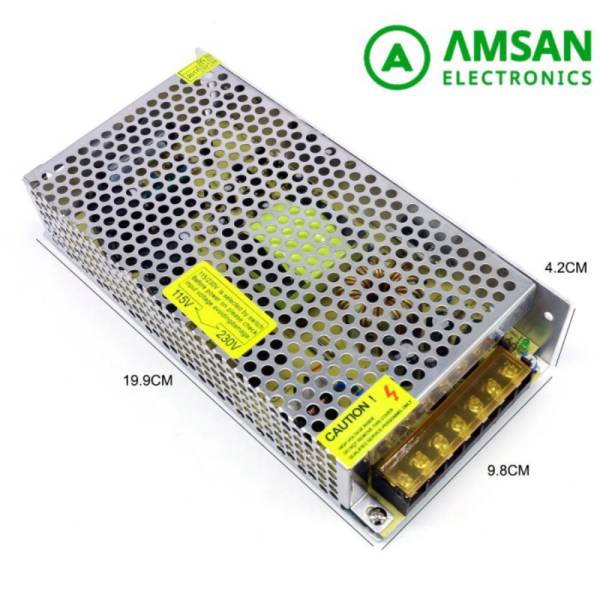 Switching Power Supply 5V 12V 24V 5A 6A 8A 10A 12A 20A SMPS PSU Jaring - 12V 10A 120W B Limited