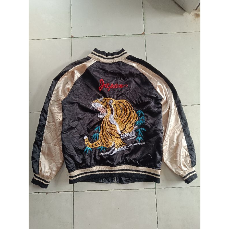 bomber sukajan tiger japan second