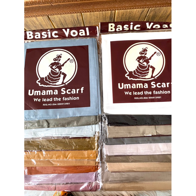 Hijab Segi empat Besic Voal Umma/Segi empat Voal Umma/Jilbab umma