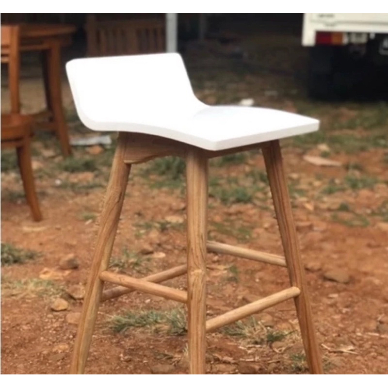 Kursi Bar kayu jati / kursi bar minimalis