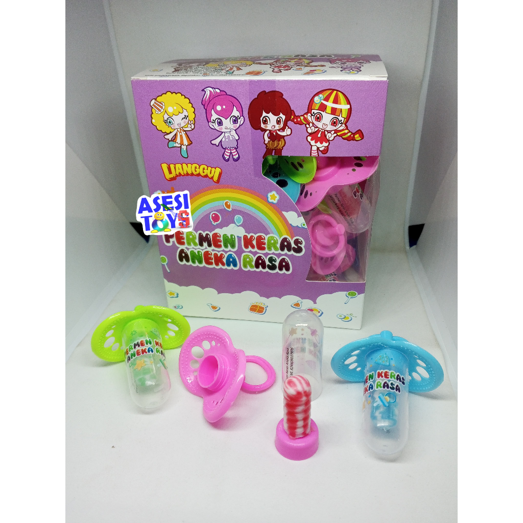 permen anak warung rasa mints dot bayi 30pcs