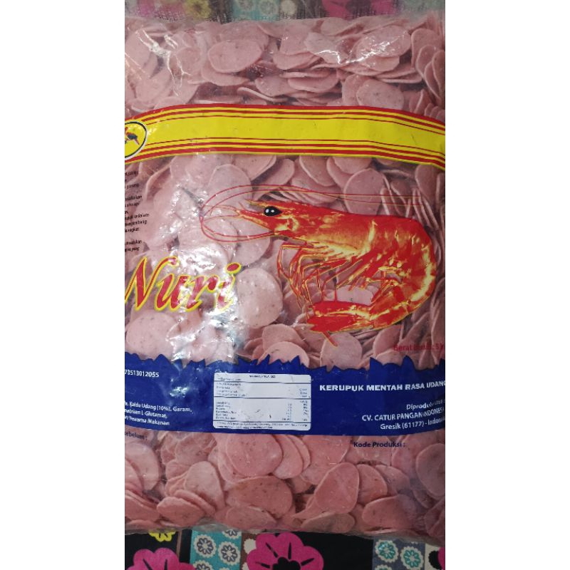 

KRUPUK UDANG PEDAS MENTAH