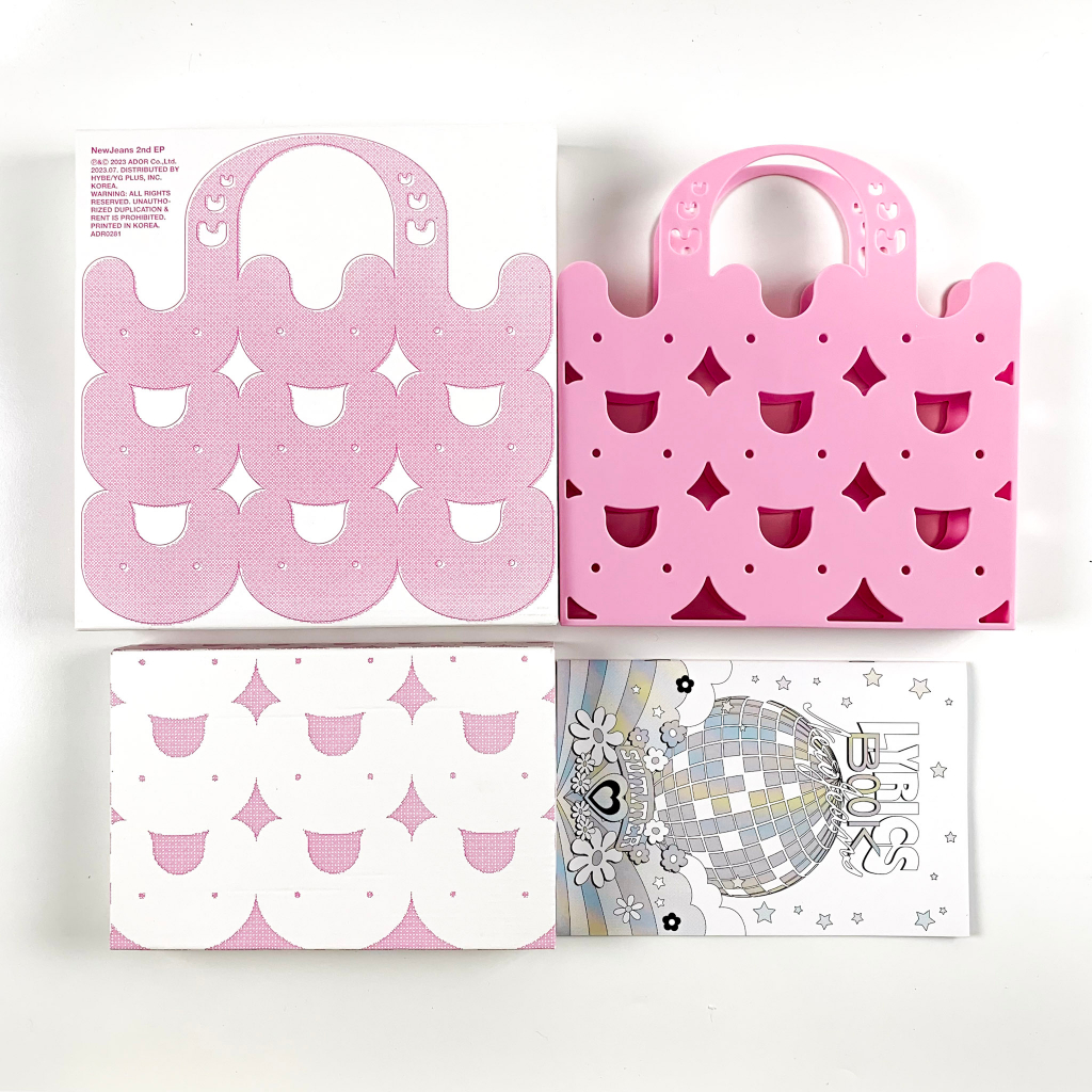 [sharing unsealed] NewJeans - Get Up (Bunny Beach Bag ver.)