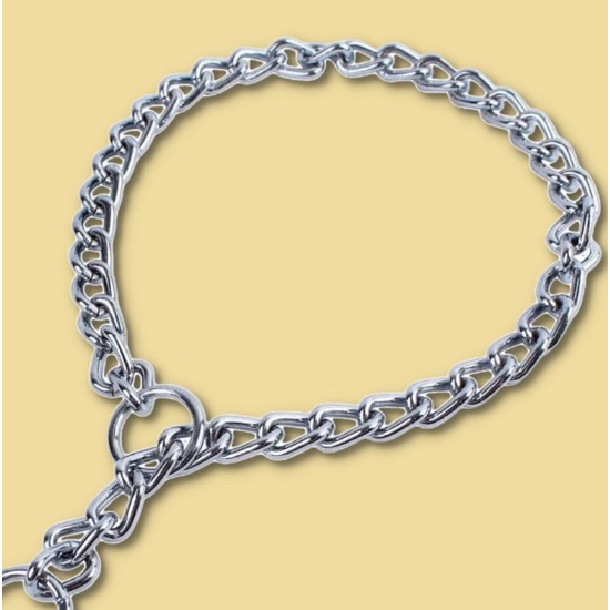 Rantai Kalung Anjing Collar Rantai Stainless Steel MURAH