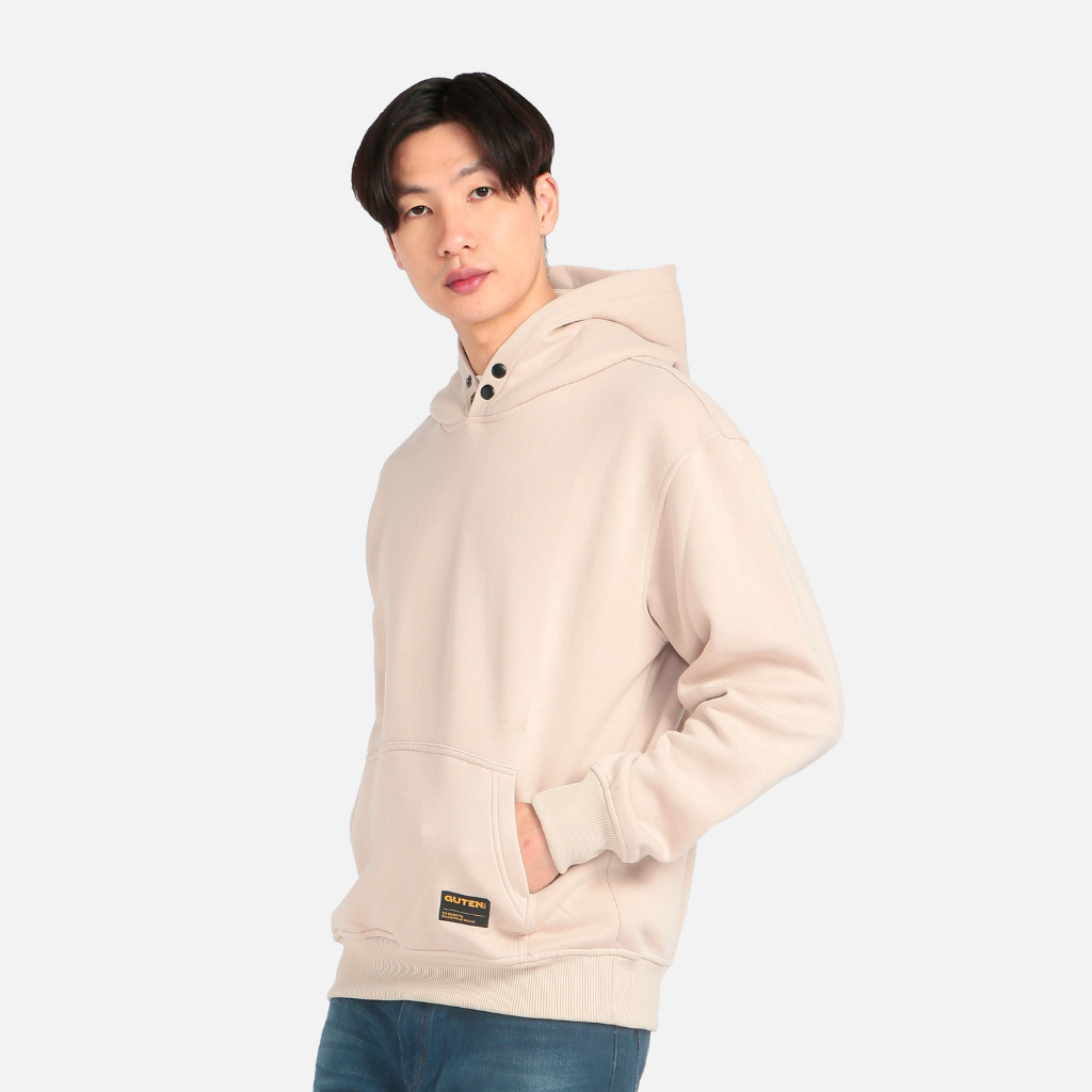 Guteninc - Sweater Cream Pria Pro Cream Hoodie Guten