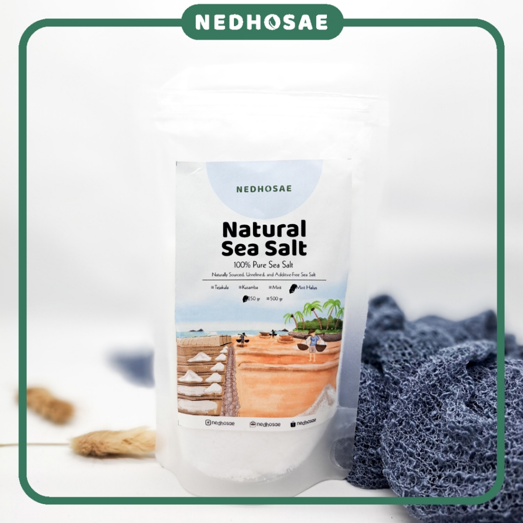 

GARAM LAUT MIRIT | NATURAL SEA SALT | GARAM LAUT NATURAL