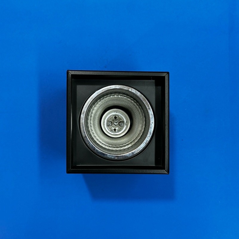 downlight outbow 4 inch kotak hitam