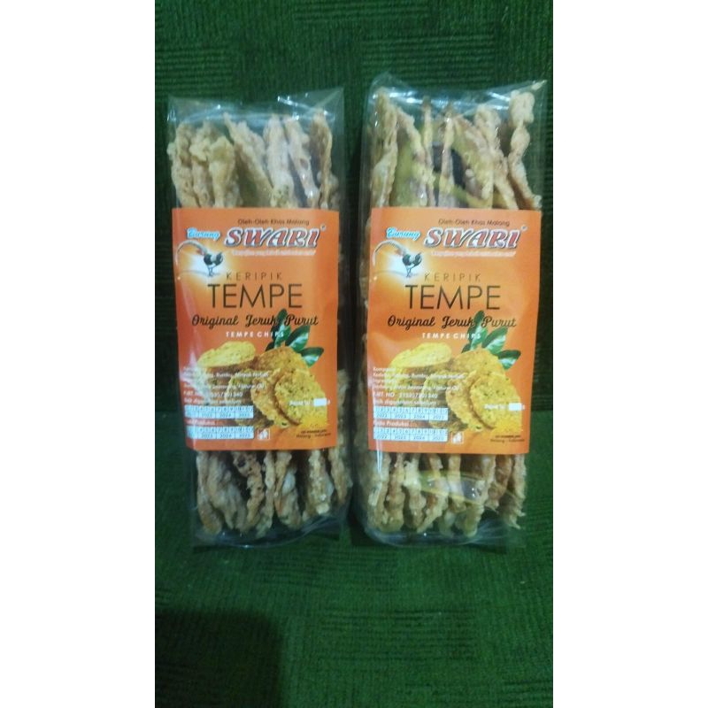 

Keripik tempe daun jeruk swarii 150gr enak tenan