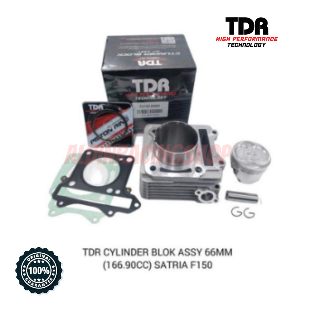 BLOK SEHER TDR SATRIA FU UKR.66MM BLOK PISTON SET FU TDR RACING BORE UP