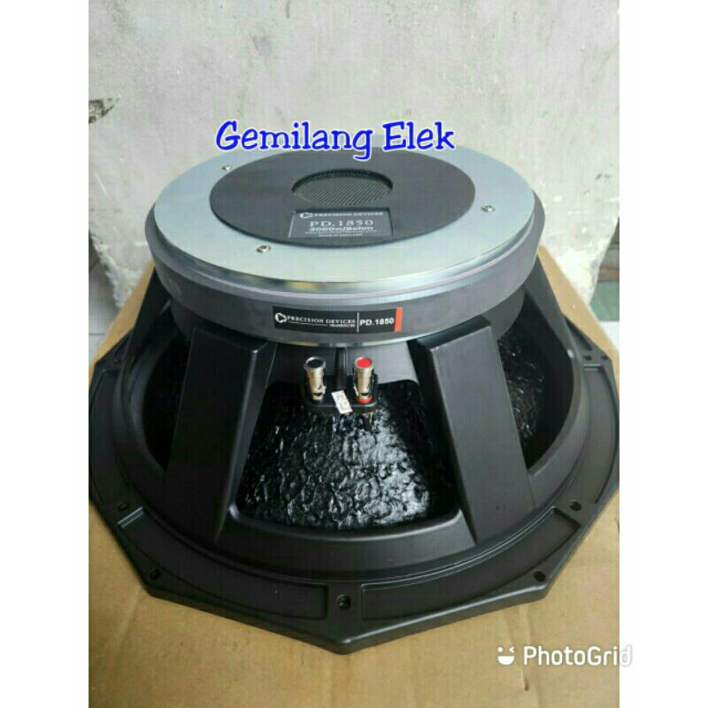 SPEAKER KOMPONEN 18 INCH PD 1850 LOW SUB