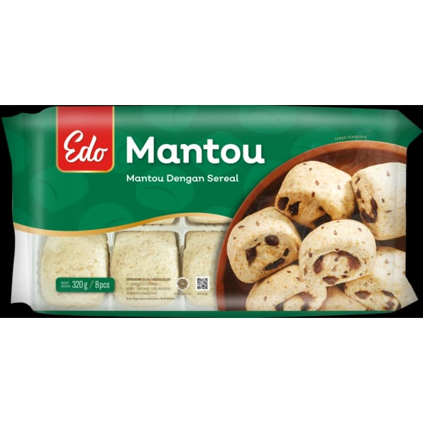 

EDO MANTOU MULTIGRAIN 320GR ISI 8 ROTI SEPAN MULTI GRAIN