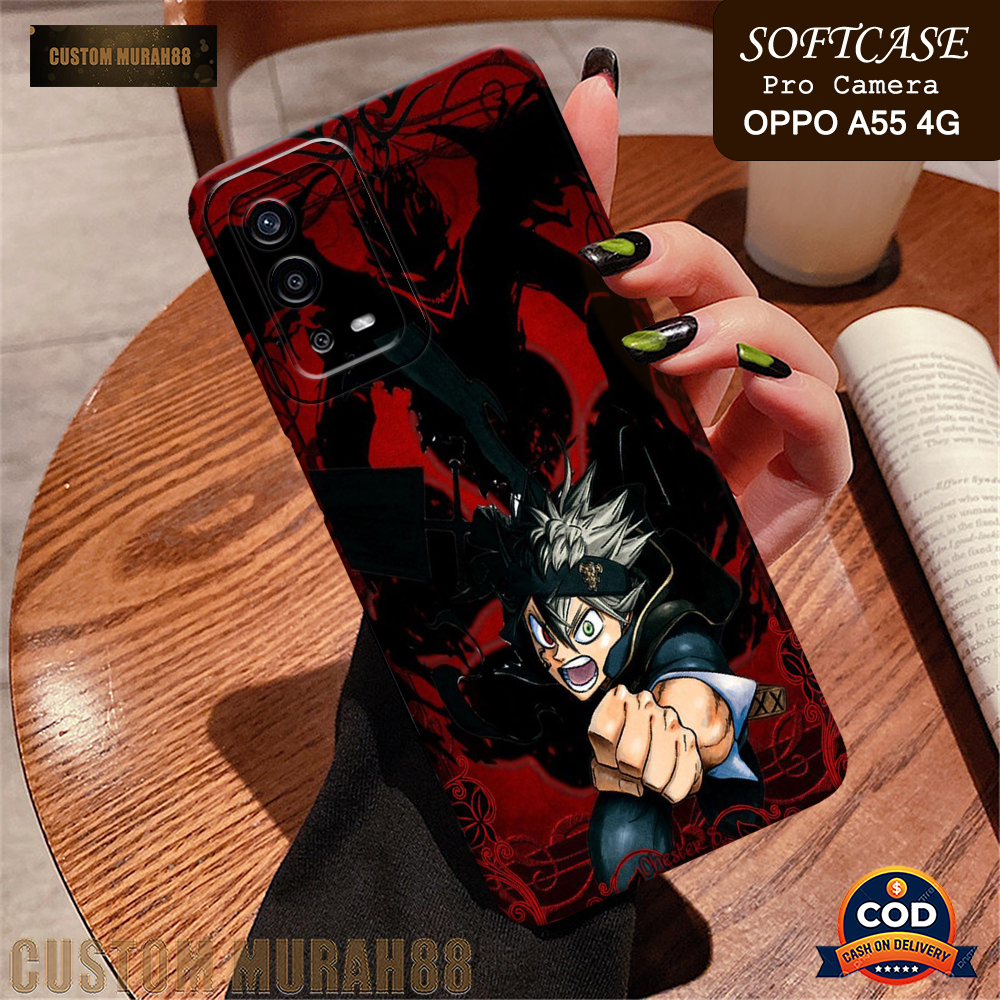 Case Oppo A55 4G Terbaru - Fashion Case ANIME - Casing Hp Oppo A55 4G - Softcase Pro Camera Oppo A55