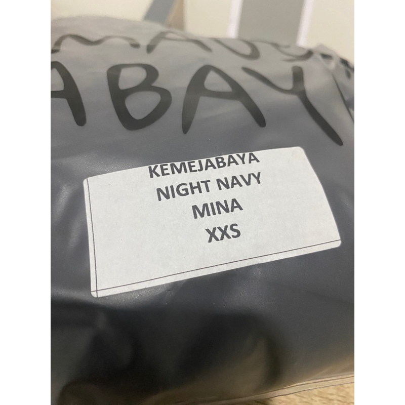 kemejabaya el madina night navy