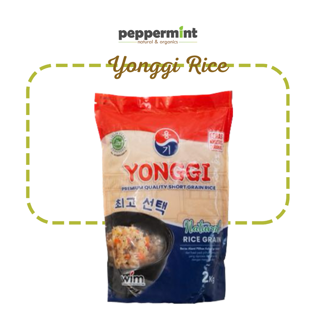 

WIM Yonggi Natural Rice Grain / Beras Korea Yonggi 2 Kg