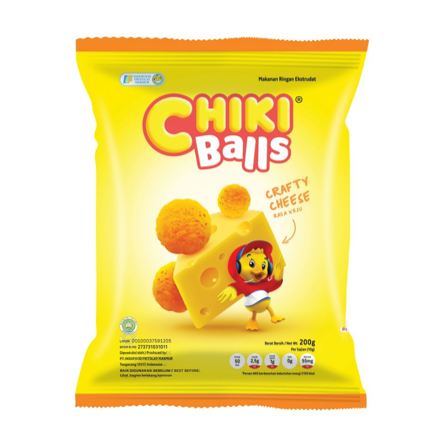 

CHIKI Snack Balls Cheese Pack 55gr