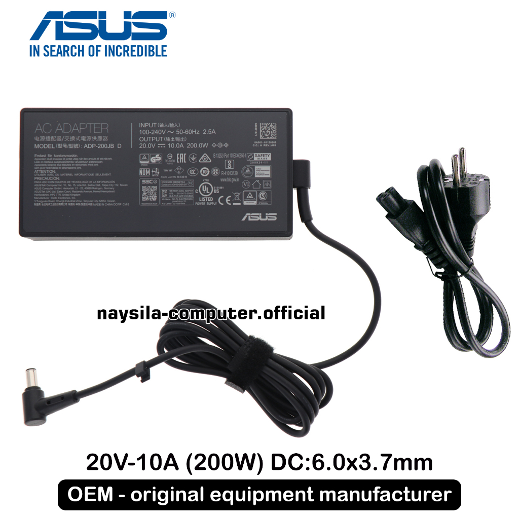 Adaptor Charger ASUS TUF Gaming TUF506 TUF507 TUF516 TUF517 TUF566