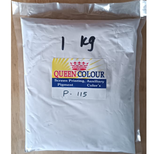 cat sablon pasta rubber putih 115/ warna115