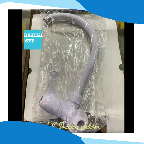 kran angsa plastik soligen w1 / kran cuci piring plastik soligen w1