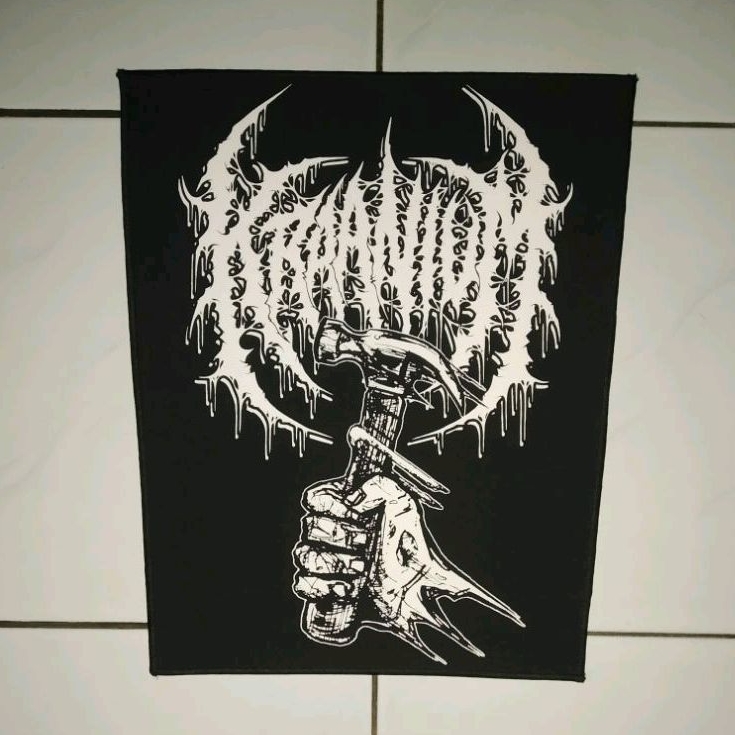 Emblem Punggung/Back Patch/Tambalan Jaket Vest Sweater - Kraanium
