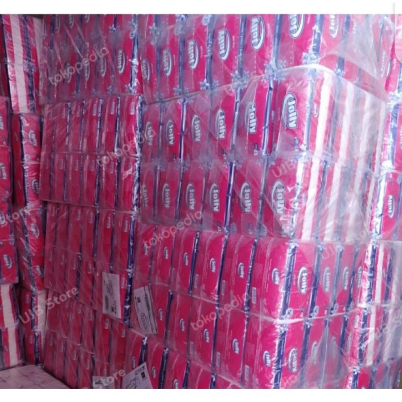 Tisu Jolly 250 sheet 1 ball sekarton