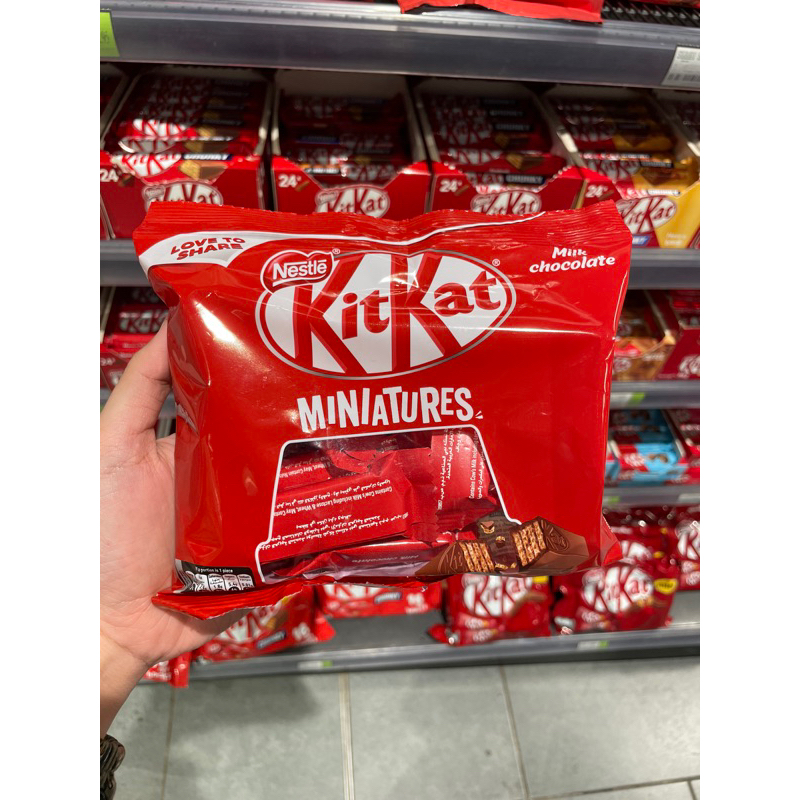

KITKAT MINIATURES COKLAT (halal)
