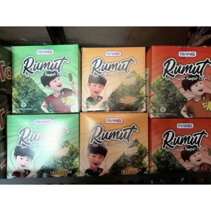 

Rumut Laut (Nori)