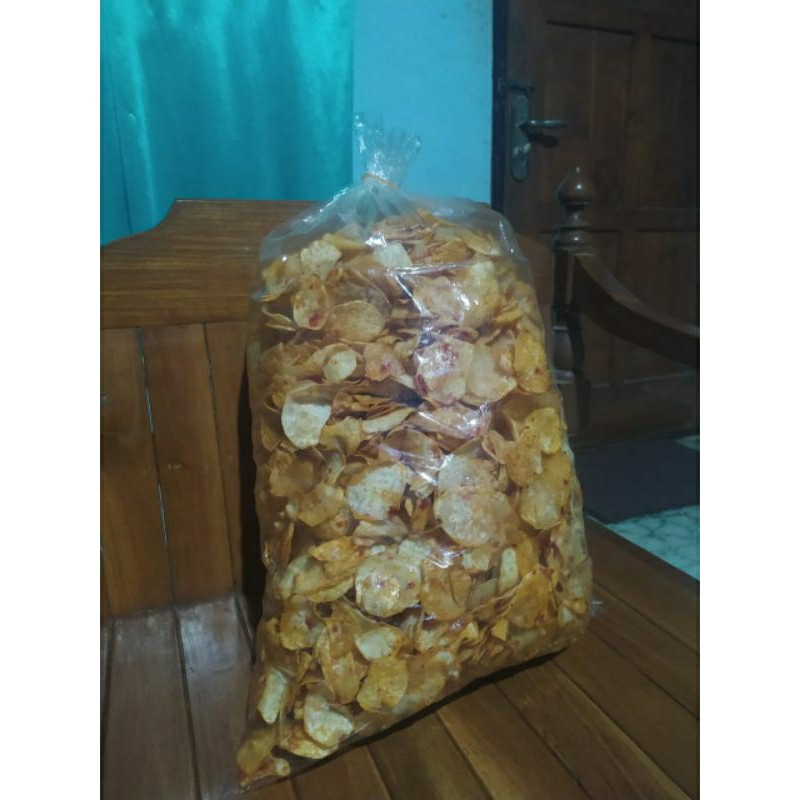 

kripik talas rujak pedas 1kg