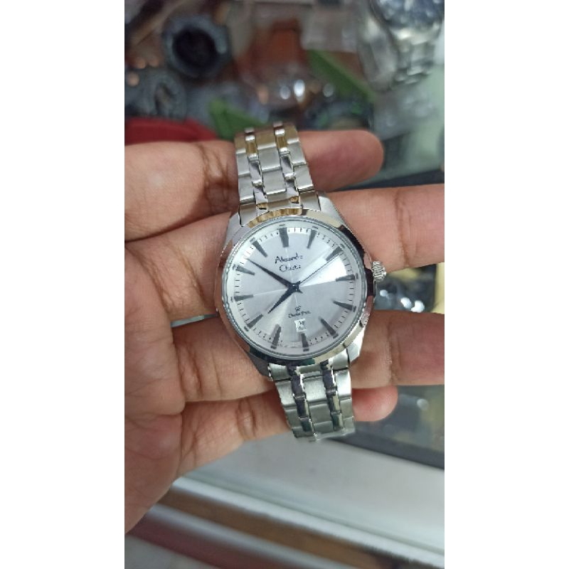 ALEXANDRE CHRISTIE WANITA AC 8646 SILVER ORIGINAL GARANSI 1 TAHUN