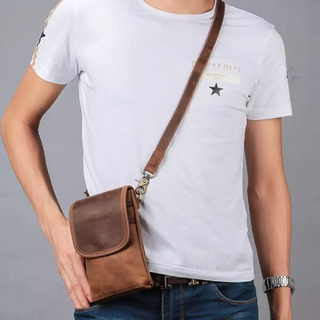 Tas Pria Kulit Sapi Asli Selempang - Tas Selempang Pria Kulit Sapi Original - Tas Kulit Asli Pria