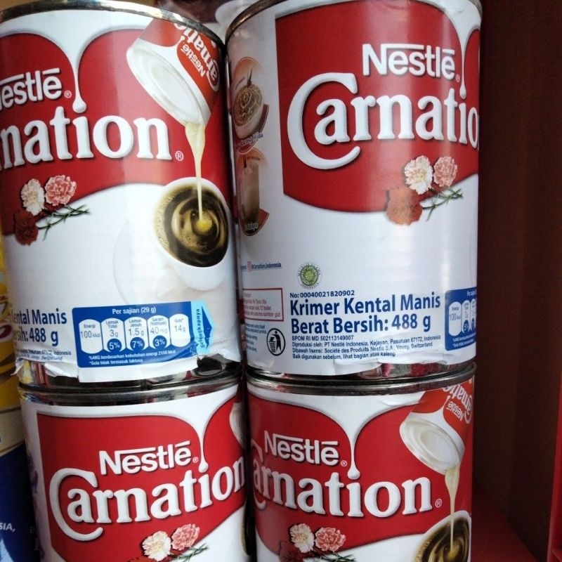 

Susu carnation 488 g