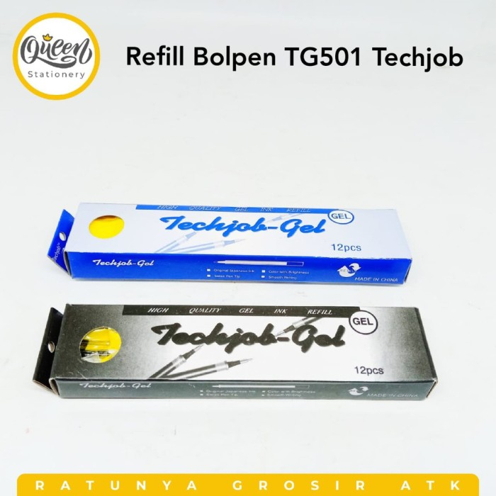 

Refill Bolpen Tg501 Techjob HIATM BIRU