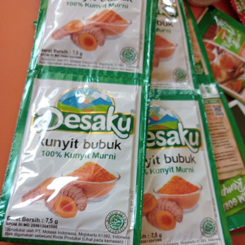 

DESAKU KUNYIT BUBUK SASET ISI 12