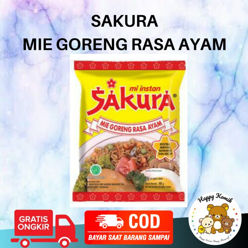 

Mie Instan Jadul Mi Goreng Sakura Rasa Ayam