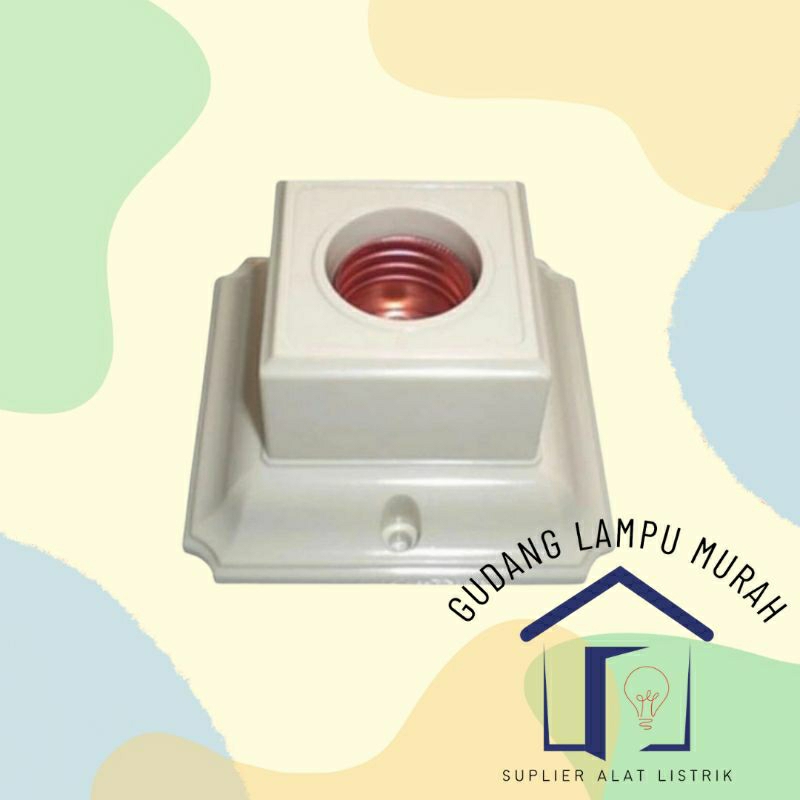 Broco Fitting Plafon Segi 1210 Fiting Plafon BROCO 1210 Fitting Plafon Broco SNI Fitting plafon Segi